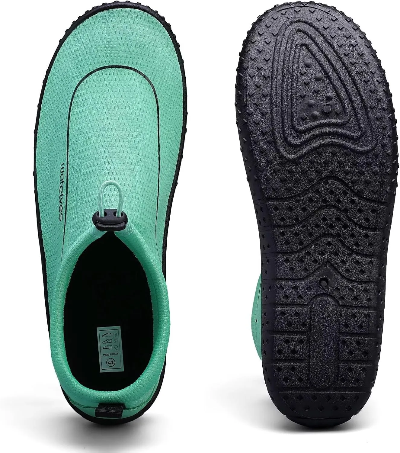 WateLves Water Shoes Womens Mens Multi-Purpose Barefoot Shoes Beach Swim Yoga Aqua Socks with Adjustable Buckle Thick Sole for Indoor Outdoor
