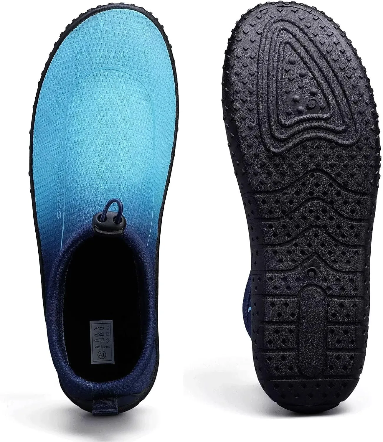 WateLves Water Shoes Womens Mens Multi-Purpose Barefoot Shoes Beach Swim Yoga Aqua Socks with Adjustable Buckle Thick Sole for Indoor Outdoor
