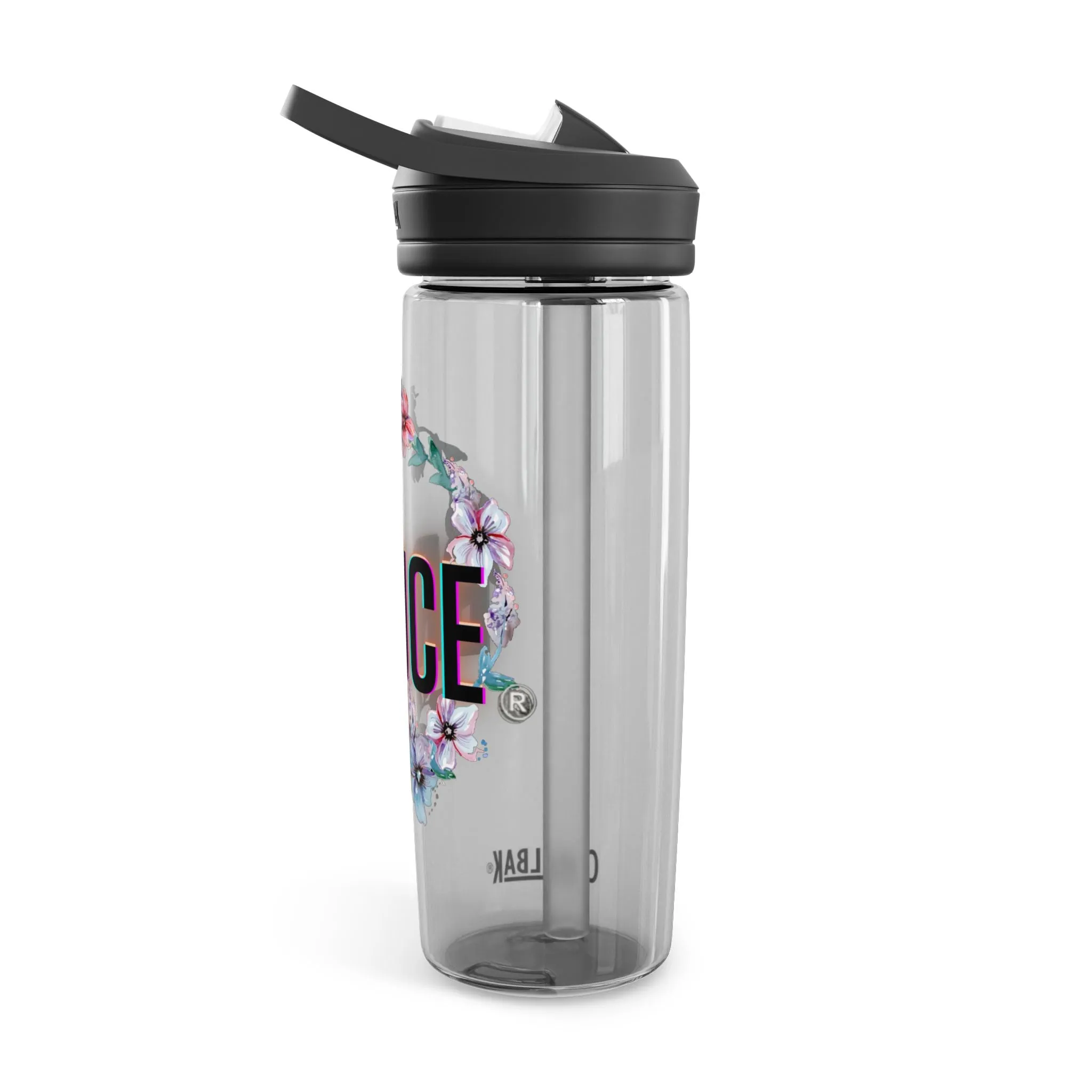 Water Bottle Inspirational Quote Fitness