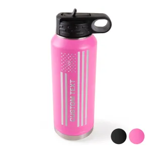 Water Bottle - US FLAG Custom