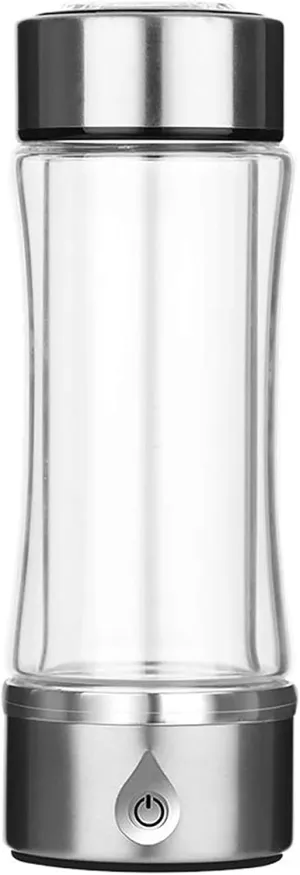 Water Purifiers, 420Ml Hydrogen-Rich Generator Water Bottle, Hydrogen Alkaline Water Generator Bottle Ionizer with SPE A Technology Membrane Make Hydrogen Content Up to 1200-1500 Ppb