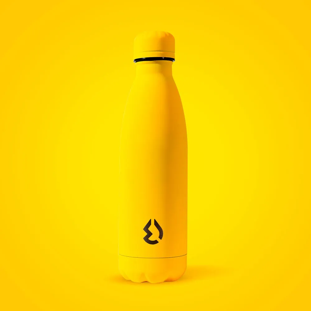 Water Revolution Fluor Yellow water bottle 500ml
