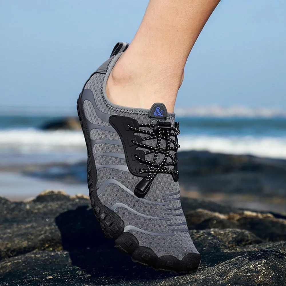 Water Shoes Men Women Adult teens Quick-Dry Aqua Sock Barefoot Fitness Shoes Lightweight Anti-slip breathable Indoor outdoor Trainers for Beach Swim River Pool Lake Hiking Kayaking Surfing,36-46 EU