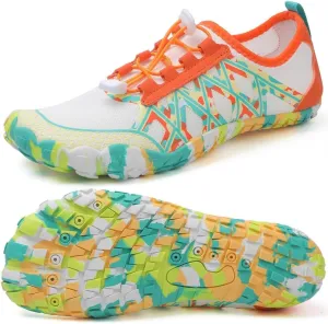 Water Shoes Men Women Barefoot Shoes Outdoor for Beach Aqua Swim Pool River Water Quick Dry Boating Fishing Diving Surfing with Yoga Aerobics