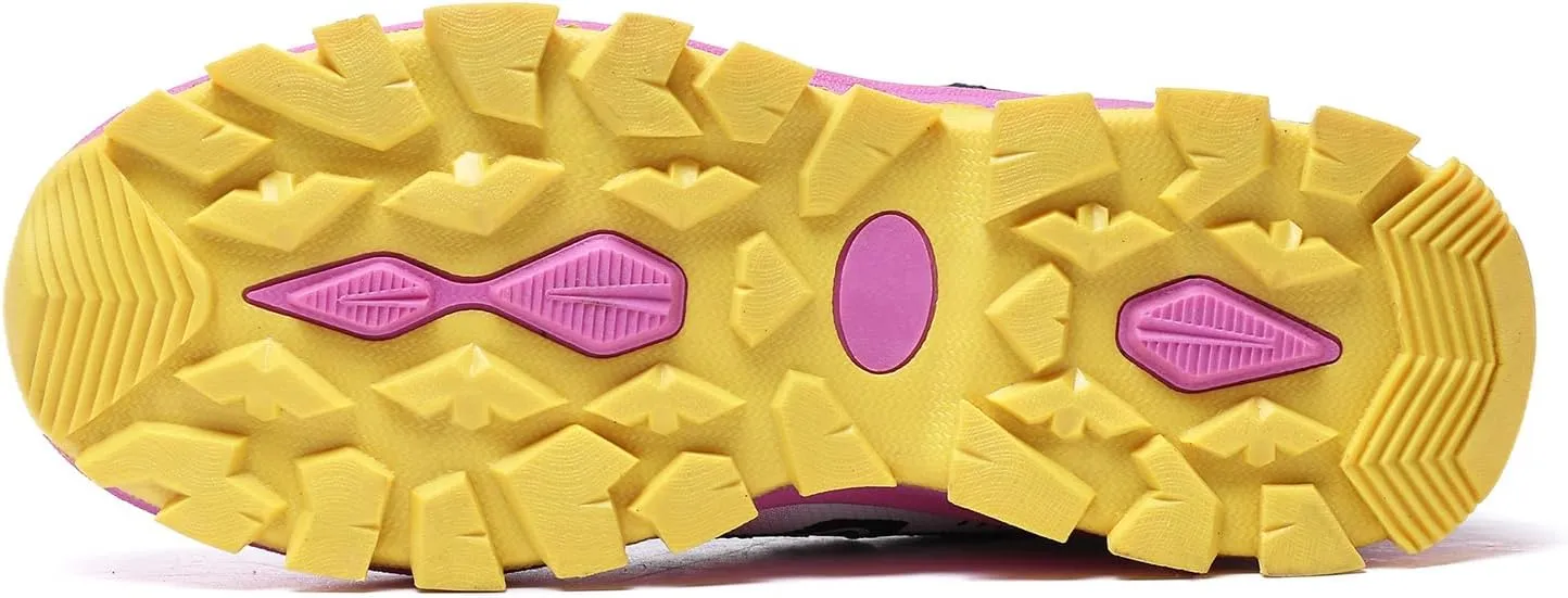 Waterproof Hiking Shoes Women Casual Lace-Up Non-Slip Lightweight Comfortable Running Tennis Fashion Sneakers for Women Walking Trekking Outdoor Shoes