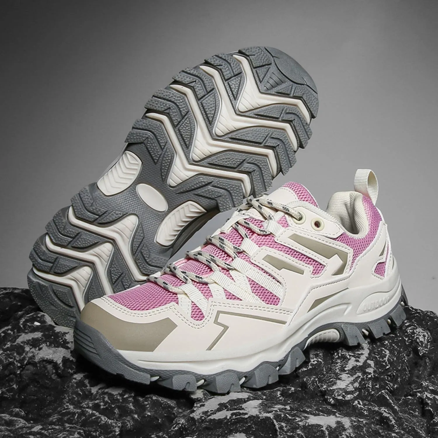Waterproof Women's Hiking Shoes Trekking Camping Shoes for Outdoor Climbing