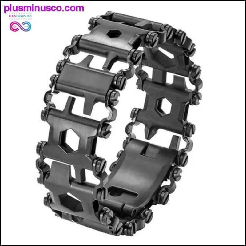 Wearable Stainless Steel Multi Tool Bracelet