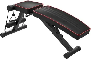 Weight Bench Adjustable Strength Training Benches for Full Body Workout Multi-Purpose Foldable Incline Home Gym Bench