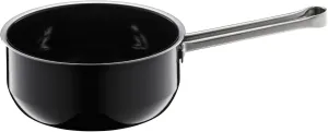 WMF Fusiontec Essential Saucepan Without Lid 16 cm Small Pot 1.3 L Small Cooking Pot Pasta Pot Induction Milk Pot High-Tech Ceramic Scratch-Resistant Uncoated Black Made in Germany