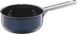 WMF Fusiontec Inspire Saucepan without Lid, 16 cm Small Pot 1.3 L, Small Cooking Pot, Pasta Pot, Induction Milk Pan, High-Tech Ceramic, Scratch-Resistant, Uncoated, Dark Blue, Made in Germany