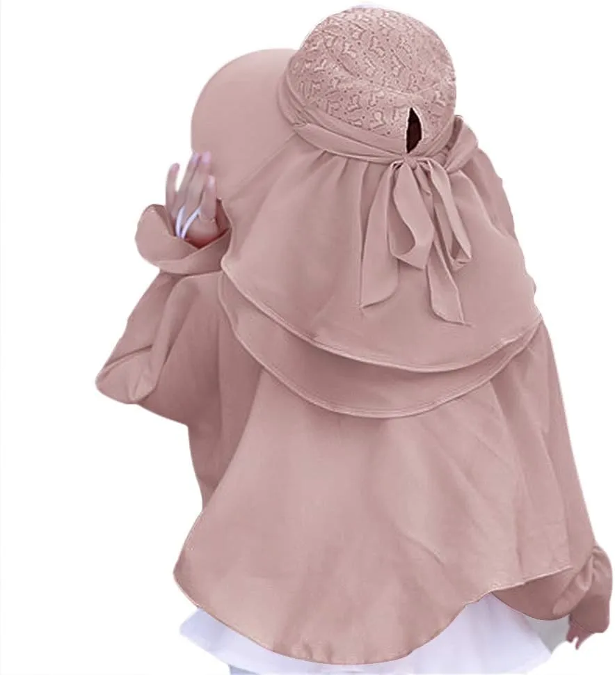 Womens Summer Sunhat Wide Brim Roll Up Sun Visor Hat with Neck Shield Cover Outdoor Cycling UV Sun Protection Block Hat