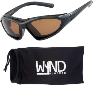 WYND Blocker Vert Motorcycle & Boating Sports Wrap Around Polarized Sunglasses