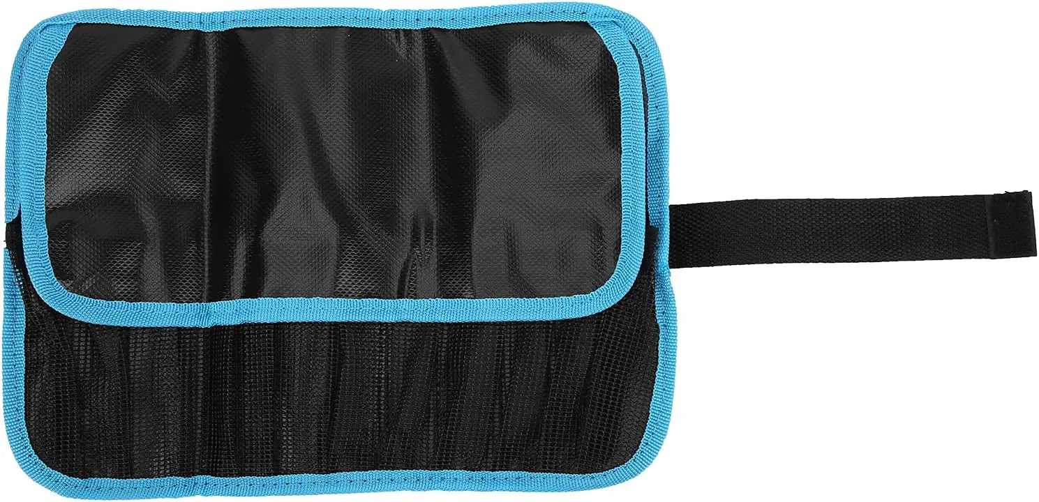 XPSSJMU Bait Storage Bag Tackle Binder Reel Type Iron Plate Bag Waterproof Convenient Foldable Tool Bag Suitable for Fishing Rafting Sea Fishing