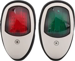 Yctze Side Marker Light Side Flowing Light 2PCS 10‑30V Boat Navigation Light LED Warning Lamp Universal for Pontoon Yacht