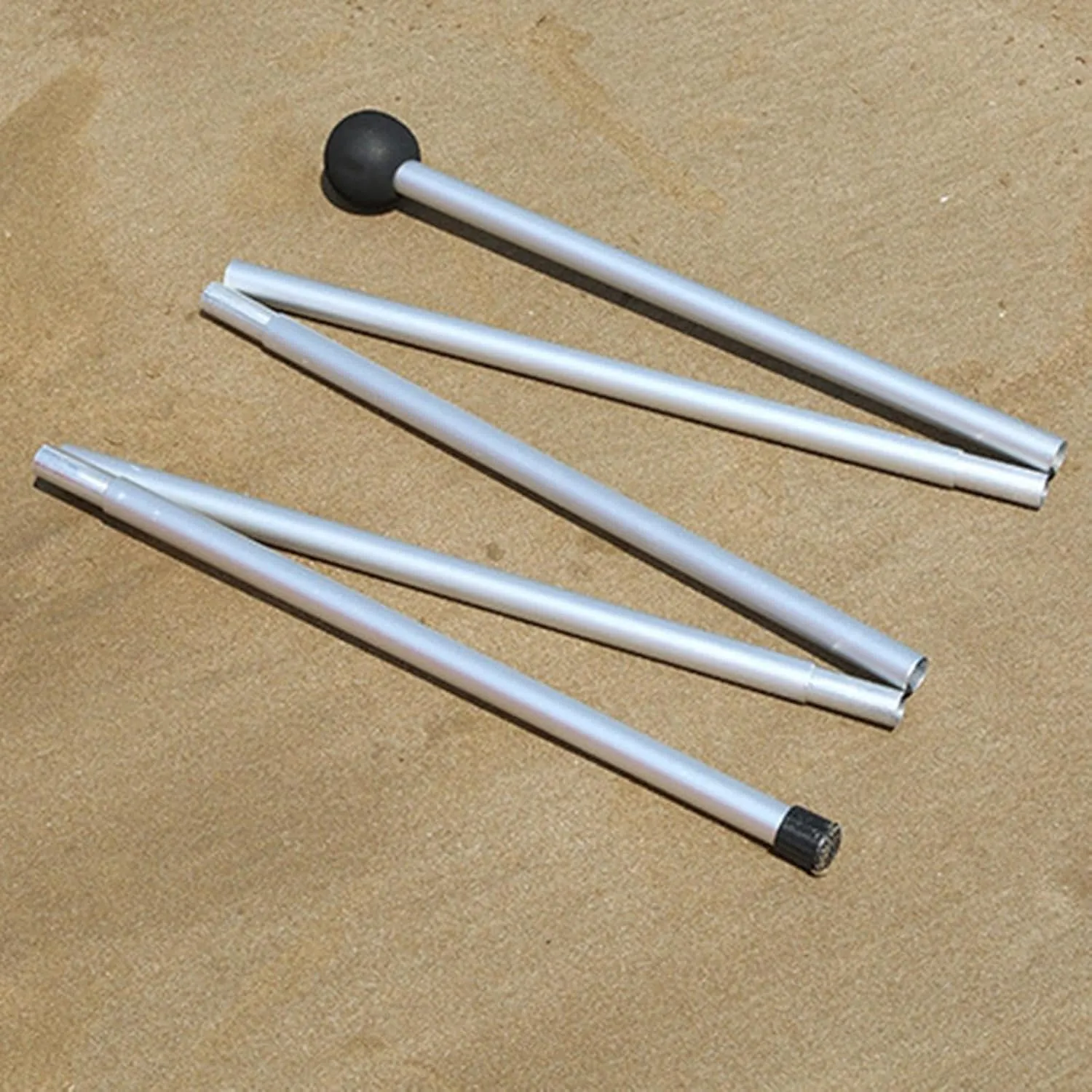 Yiju Aluminum Alloy Canopy Support Poles 160cm/200cm for Tarp and Tent Use