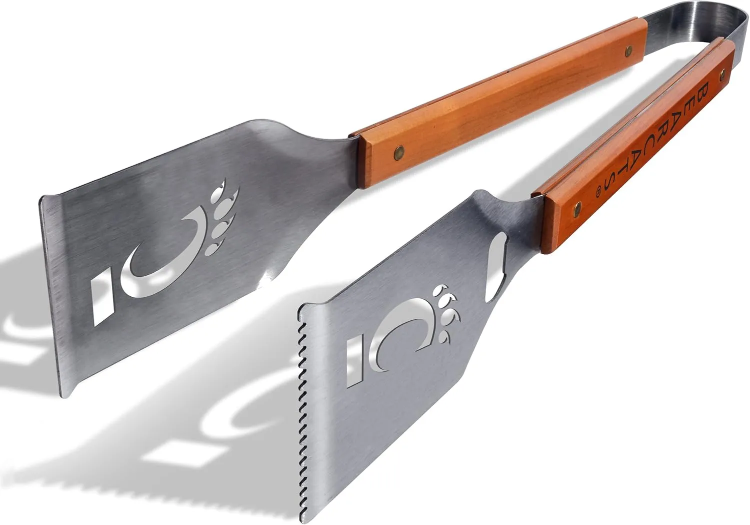 YouTheFan NCAA Grill-A-Tong Stainless Steel Laser-Cut Team BBQ Tongs