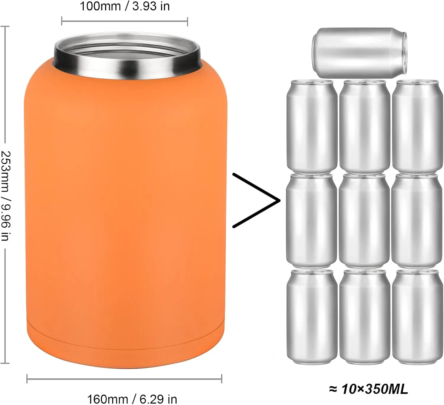Zenbo 128 oz Jug with Straw Keeps Cold up to 36 Hrs,One Gallon Large Double Wall Vacuum Insulated Water Bottle,Sweat-Proof Leak-Proof